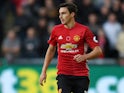Matteo Darmian of Manchester United in action during their Premier League clash with Swansea City at the Liberty Stadium on November 6, 2016