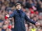 Tottenham Hotspur manager Mauricio Pochettino on the touchline during his side's North London derby against Arsenal at the Emirates Stadium on November 6, 2016