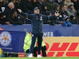 West Bromwich Albion manager Tony Pulis gestures on the touchline during his side's Premier League clash with Leicester City at the King Power Stadium on November 6, 2016