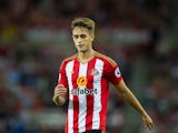 Sunderland midfielder Adnan Januzaj in action during his side's Premier League clash with Everton at the Stadium of Light on September 12, 2016