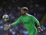West Bromwich Albion goalkeeper Ben Foster in action during his side's Premier League clash with Crystal Palace at Selhurst Park on August 13, 2016