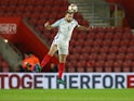 England Under-21s defender Calum Chambers in action during his side's friendly against Italy Under-21s on November 10, 2016