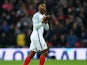 England striker Daniel Sturridge in action during his side's World Cup qualifier against Scotland at Wembley on November 11, 2016