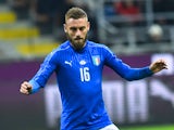 Italy midfielder Daniele De Rossi in action for his side during the international friendly with Germany in Milan on November 15, 2016