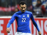 Italy's Davide Zappacosta in action for his side during the international friendly with Germany in Milan on November 15, 2016
