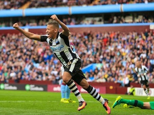 Dwight Gayle in action for Newcastle United on September 24, 2016