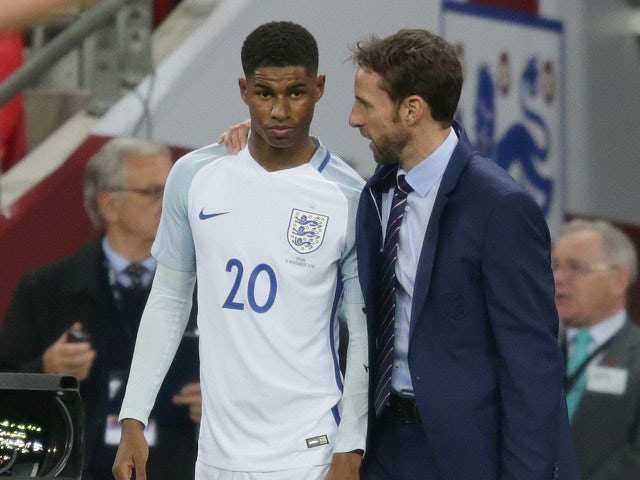 Rashford 'excited' to represent England Under-21s
