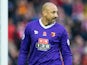 Watford goalkeeper Heurelho Gomes in action during his side's Premier League clash with Liverpool at Anfield on November 6, 2016