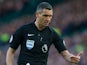 Referee Andre Marriner during the Premier League clash between Manchester United and Arsenal at Old Trafford on November 19, 2016