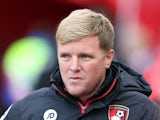 Bournemouth manager Eddie Howe looks on during his side's Premier League clash with Stoke City at the bet365 Stadium on November 19, 2016