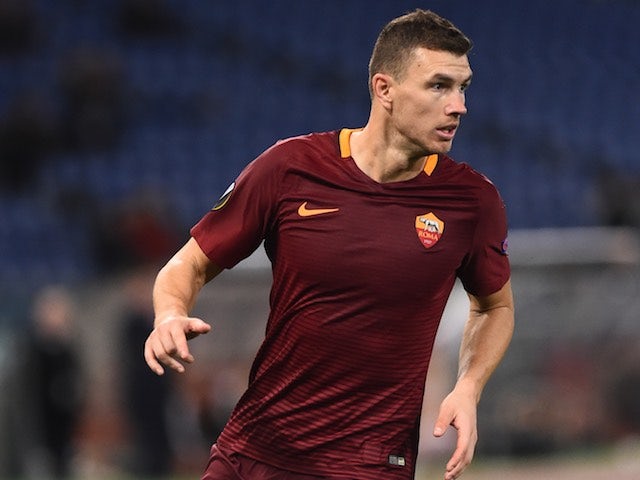 Agent: 'Edin Dzeko very happy at Roma'