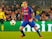 Lucas Digne in action during the Champions League game between Barcelona and Borussia Monchengladbach on December 6, 2016