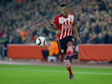 Ryan Bertrand in action during the Europa League game between Southampton and Hapoel Be'er Sheva on December 8, 2016