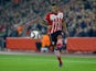 Ryan Bertrand in action during the Europa League game between Southampton and Hapoel Be'er Sheva on December 8, 2016
