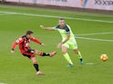Ryan Fraser pulls a goal back during the Premier League game between Bournemouth and Liverpool on December 4, 2016