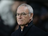 Claudio Ranieri watches on during the Premier League game between Bournemouth and Leicester City on December 13, 2016