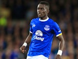 Idrissa Gueye in action for Everton on September 30, 2016