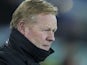 Ronald Koeman watches on during the Premier League game between Everton and Arsenal on December 13, 2016