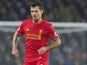 Dejan Lovren in action during the Premier League game between Everton and Liverpool on December 19, 2016