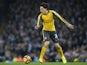 Hector Bellerin in action during the Premier League game between Manchester City and Arsenal on December 18, 2016