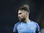 Nicolas Otamendi in action during the Premier League game between Manchester City and Arsenal on December 18, 2016