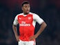 Alex Iwobi in action for Arsenal on October 25, 2016