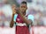Edimilson Fernandes in action for West Ham United on August 25, 2016
