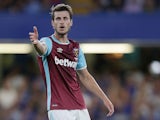 Havard Nordtveit in action for West Ham United on August 15, 2016