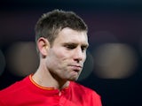 Liverpool's James Milner in action during his side's Premier League clash with Stoke City at Anfield on December 27, 2016