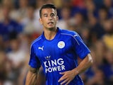 Luis Hernandez in action for Leicester City on August 19, 2016