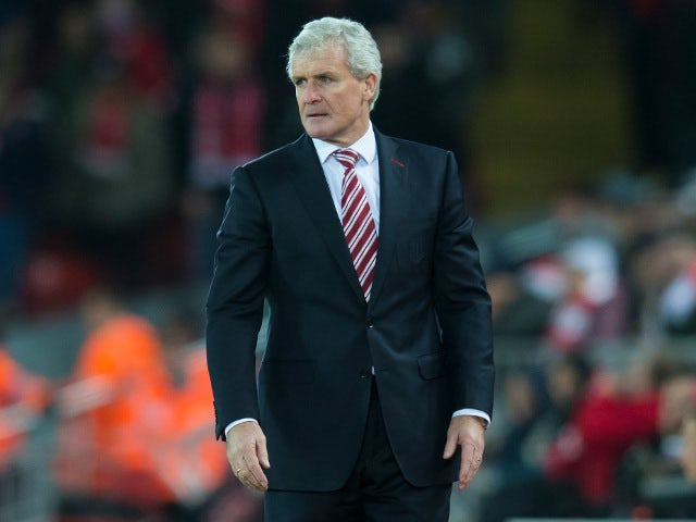 Hughes targets top-eight finish for Stoke
