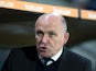 Hull City manager Mike Phelan watches on during his side's Premier League clash with Manchester City at the Etihad Stadium on Boxing Day