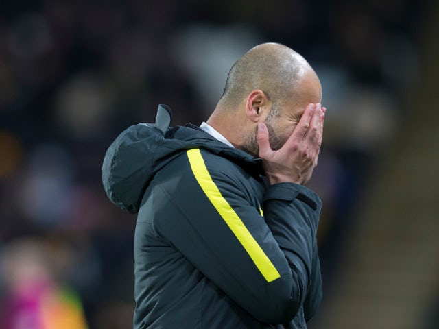 Guardiola: 'Difficult after conceding first'