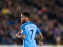 Manchester City winger Raheem Sterling in action during his side's Premier League clash with Hull City at the Etihad Stadium on Boxing Day