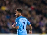 Manchester City winger Raheem Sterling in action during his side's Premier League clash with Hull City at the Etihad Stadium on Boxing Day