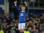 John Stones sticks his thumbs up during the game between Everton and Tottenham Hotspur on January 3, 2016