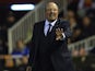 Rafa Benitez barks orders during the game between Valencia and Real Madrid on January 3, 2016
