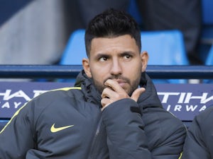 Team News: Sergio Aguero remains benched for City