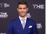 Cristiano Ronaldo at the Best FIFA Football Awards on January 9, 2017