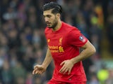 Emre Can in action during the FA Cup game between Liverpool and Plymouth Argyle on January 8, 2017