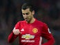 Manchester United winger Henrikh Mkhitaryan in action during the Premier League clash with Liverpool at Old Trafford on January 15, 2017