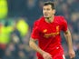 Dejan Lovren in action during the EFL Cup semi-final between Liverpool and Southampton on January 25, 2017