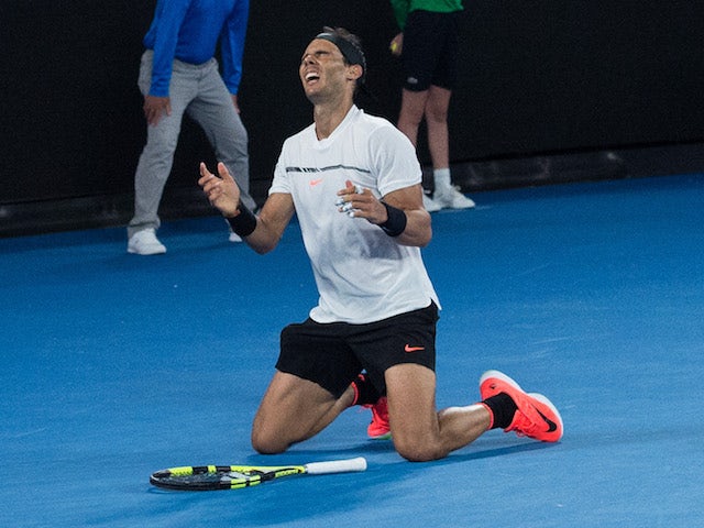 Nadal excited by 