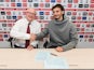 Manolo Gabbiadini signs for Southampton on January 31, 2016