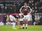 Robbie Brady and Joey Barton in the Premier League match between Burnley and Chelsea on February 12, 2017