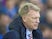 David Moyes watches on during the Premier League game between Everton and Sunderland on February 25, 2017