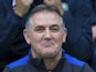 Blackburn Rovers manager Owen Coyle at the FA Cup fifth-round match against Manchester United on February 19, 2017