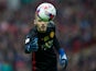 Manchester United goalkeeper David de Gea in action during the EFL Cup final against Southampton at Wembley on February 26, 2017
