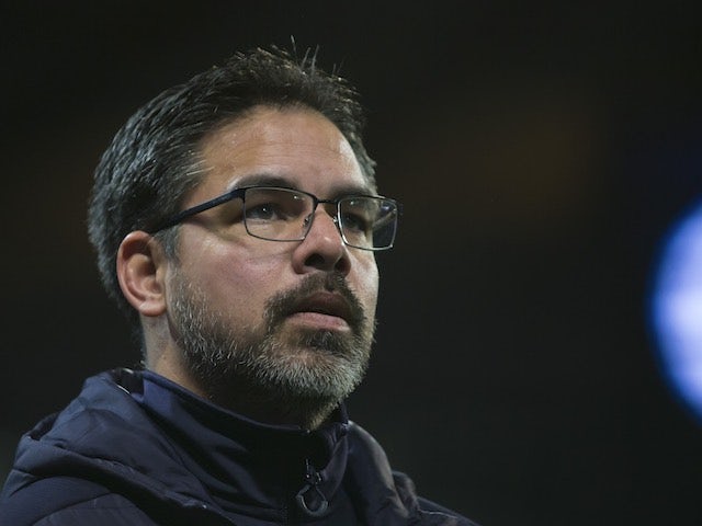 Terriers boss David Wagner watches on during the FA Cup replay between Manchester City and Huddersfield Town on March 1, 2017