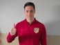 Fernando Torres gives the thumbs-up after leaving hospital on March 3, 2017